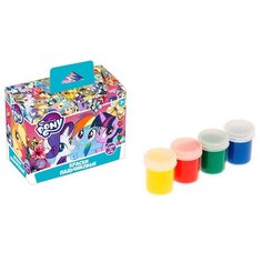 CENTRUM Пальчиковые краски My Little Pony 4 цвета х 40 мл (88478)