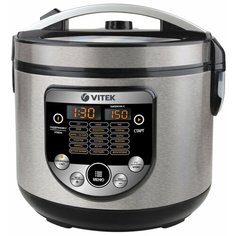 Мультиварка VITEK VT-4272 BK серебристый/черный
