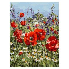 Белоснежка Картина по номерам "Краски лета" 30х40 см (198-AS)