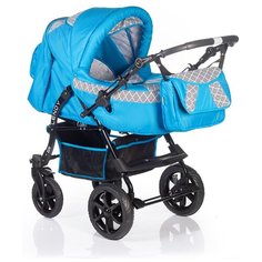 Коляска-трансформер Babyhit Lendy синий/серый