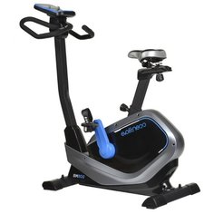 Вертикальный велотренажер Evo Fitness Yuto II EL BM800 черный/синий