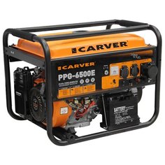 Бензиновый генератор Carver PPG-6500E (5000 Вт)