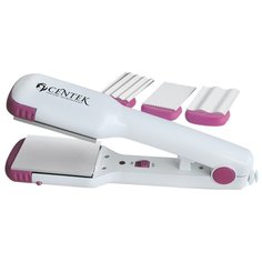 Щипцы CENTEK CT-2005 белый/розовый