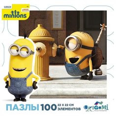 Пазл Origami Minions (01698), 100 дет.
