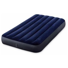 Надувной матрас Intex Classic Downy Airbed (64757) синий
