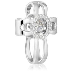 Бронницкий Ювелир Крестик из белого золота RD67319564000