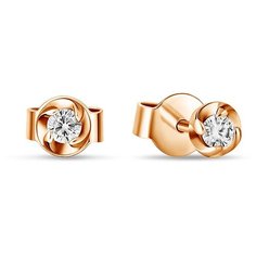 Бронницкий Ювелир Серьги из красного золота E01-D-SOL14-020-G1