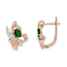 Бронницкий Ювелир Серьги из красного золота E01-D-E59365-EM