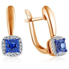 Бронницкий Ювелир Серьги из красного золота E01-D-ER26014ASA-R17