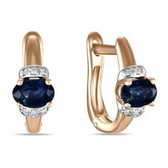 Бронницкий Ювелир Серьги из красного золота E01-D-BS-0184-SA