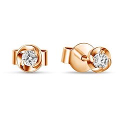 Бронницкий Ювелир Серьги из красного золота E01-D-SOL14-008-G3