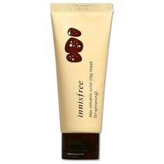Innisfree маска Jeju Volcanic Color Clay Yellow осветляющая, 70 мл