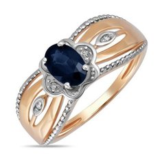 Бронницкий Ювелир Кольцо из красного золота R01-D-L-34314-SA, размер 17