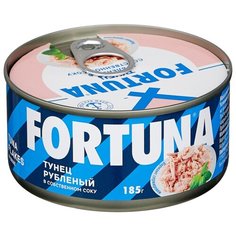 Fortuna Тунец рубленый в собственном соку, 185 г Фортуна
