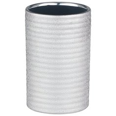 Стакан для зубных щеток Wenko Polaris Juwel серебро