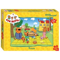 Пазл Step puzzle СТС Три кота (82156), 104 дет.