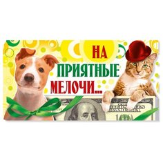 Конверт для денег Учитель На приятные мелочи (КД-209), 1 шт.