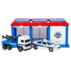 Пламенный мотор Полиция ДПС 870273 голубой/красный/белый