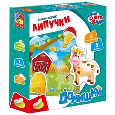 Настольная игра Vladi Toys Липучки Домишки VT1302-20
