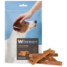Лакомство для собак Winner Рубец говяжий, 60 г