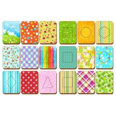 Набор рамок-вкладышей Woodland Доски Сегена (068102)