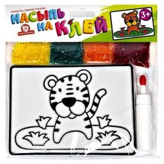 Татой Набор для творчества Насыпь на клей Тигр (1143К)