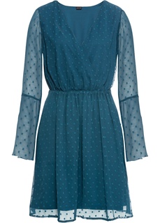 Платье с эффектом запаха Bonprix