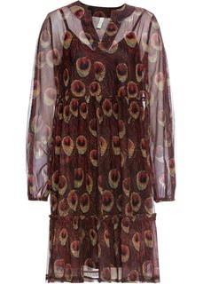 Платье с длинными рукавами Bonprix