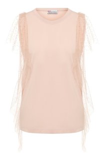 Хлопковая футболка REDVALENTINO