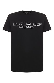 Хлопковая футболка Dsquared2