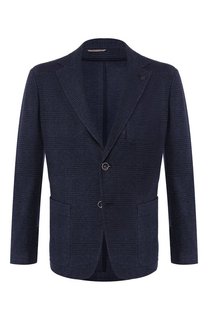 Хлопковый пиджак Canali