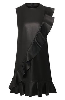 Кожаное платье REDVALENTINO