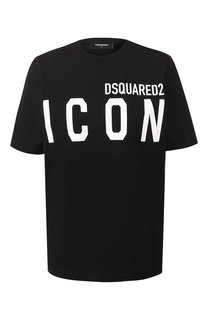 Хлопковая футболка Dsquared2