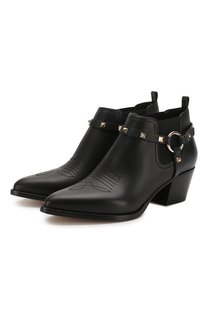 Кожаные ботинки Valentino Garavani Rockstud Valentino