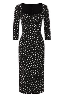 Платье в горох Dolce & Gabbana