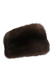 Шапка из меха норки и соболя FurLand