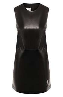 Кожаное платье Valentino