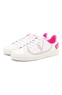Кожаные кеды Valentino Garavani Backnet Valentino