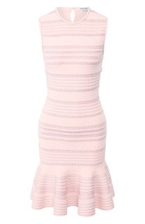 Платье из вискозы Alexander McQueen
