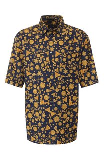 Хлопковая рубашка Versace