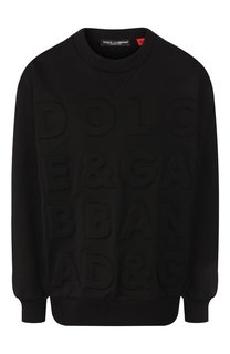 Хлопковый свитшот Dolce & Gabbana