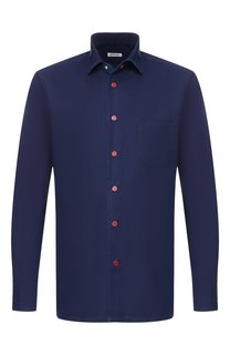 Хлопковая рубашка Kiton
