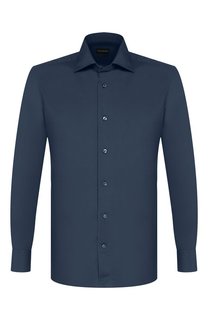 Хлопковая сорочка Ermenegildo Zegna