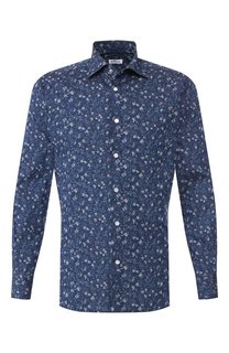 Хлопковая рубашка Kiton