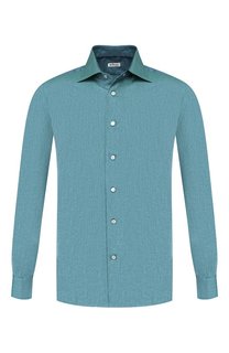 Хлопковая рубашка Kiton