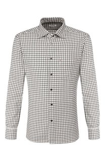 Хлопковая рубашка Kiton