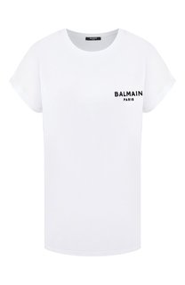 Хлопковая футболка Balmain