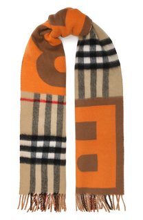 Шарф из смеси шерсти и кашемира Burberry