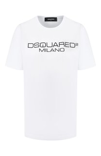 Хлопковая футболка Dsquared2
