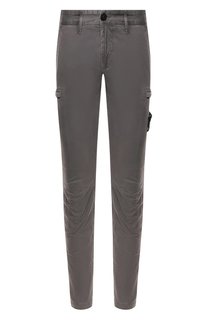 Хлопковые брюки-карго Stone Island